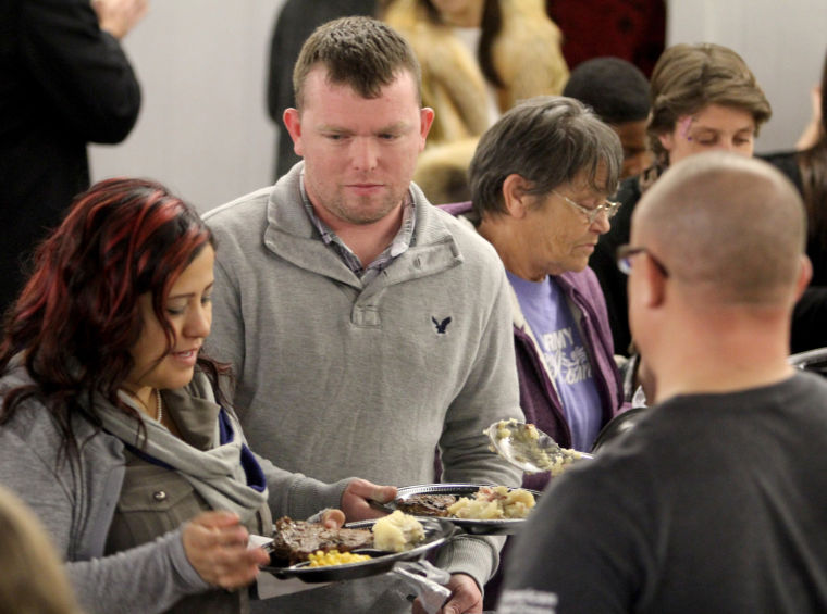 USO and Warrior Transition Brigade Christmas Party